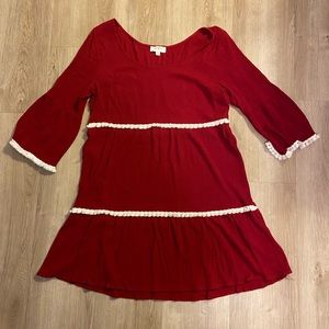 Red dress